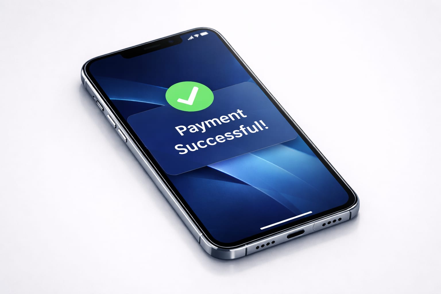 Successful crypto OTC transaction on the smartphone