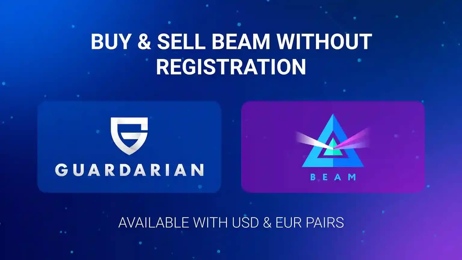 How To Buy The Next-Gen Privacy Coin Beam Without Registration?
