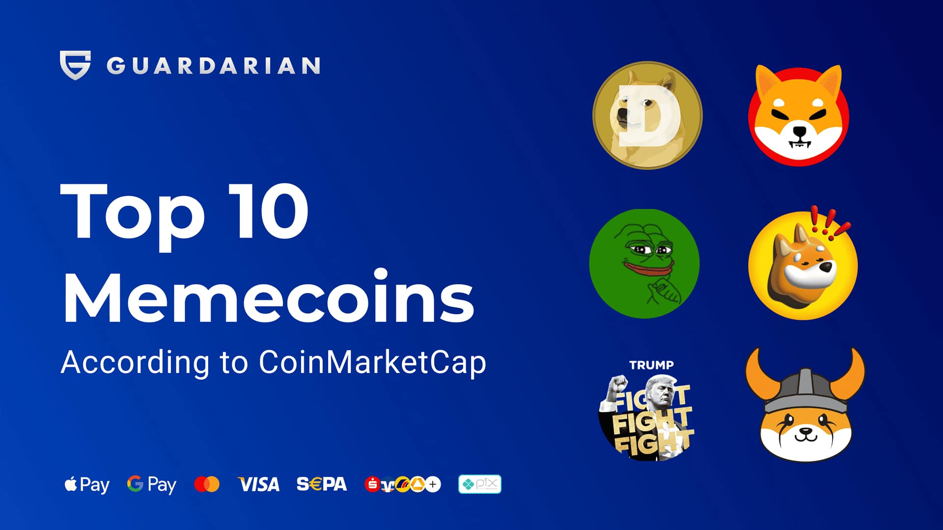 Top 10 memecoins